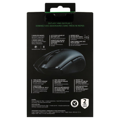 Orochi V2 Optical Bluetooth Gaming Mice, Quartz