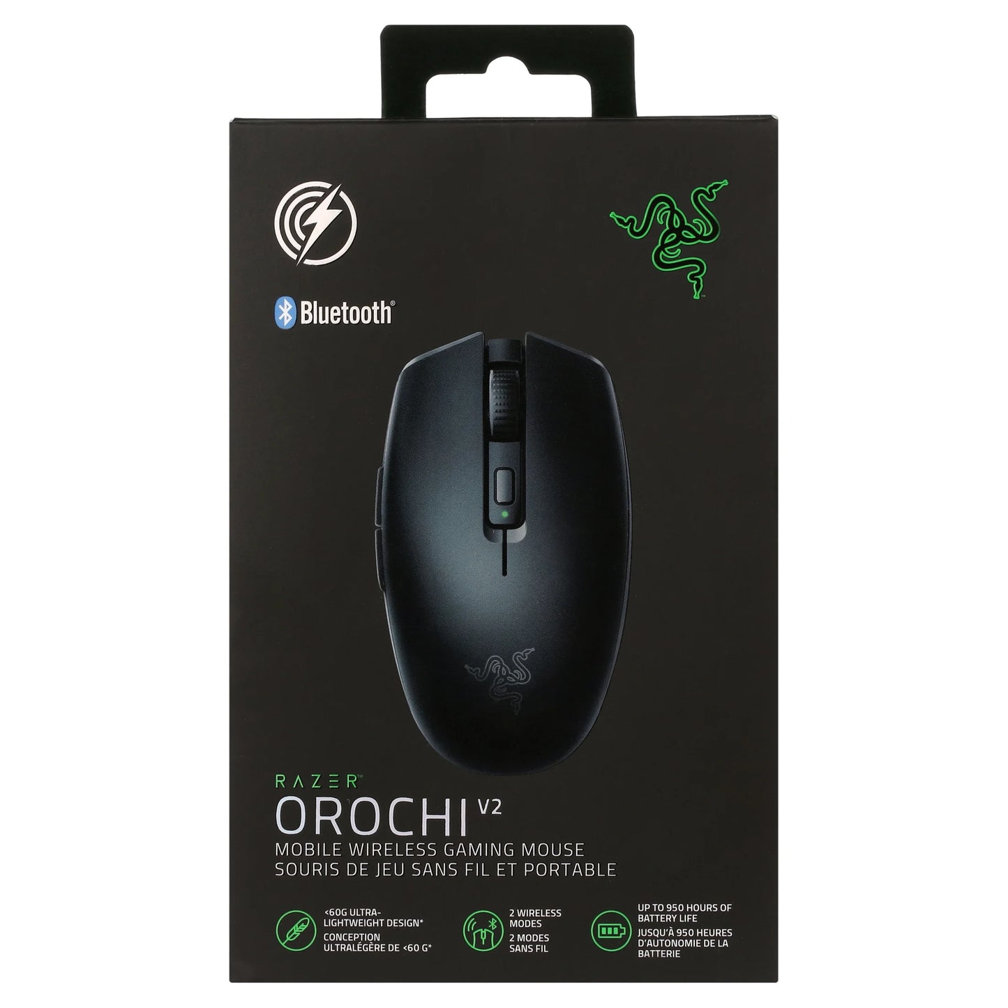 Orochi V2 Optical Bluetooth Gaming Mice, Quartz